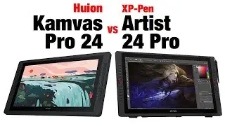 Huion Kamvas Pro 24 vs XP Pen Artist 24 Pro