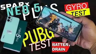 Sparx Neo 5 Plus Pubg Test | GRAPHICS " GYRO? "Battery Drain | Sparx Neo 5 Plus Price In Pakistan 🔥