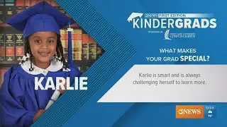 Kindergrads: Leah, Peyton, Sonya, Ellie, Karlie, Jordan