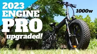 Engwe Engine Pro 1000W Ebike - So many Upgrades! - Ride & Review