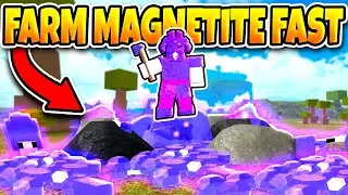 Booga Booga HOW TO FARM MAGNETITE FAST! [+METEOR GLITCH]