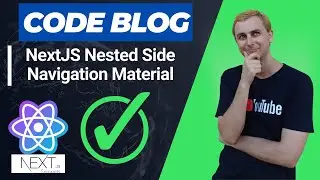 NextJS Nested Side Navigation Material UI Custom Drawer