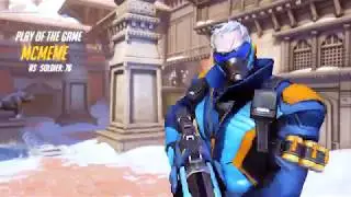 [Overwatch] World's Fastest Soldier 76 Ulti
