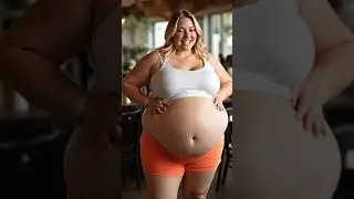 Waitress Heather Weight Gain Story Short Clip - BBW, SSBBW to USSBBW