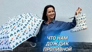 Если взять зонт, то дождя не будет? IIСколько стоят резиновые сапоги II Где купить плащ с тракторами