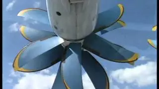Presentation of the Antonov AN-70.