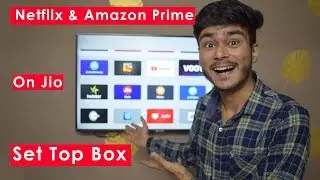 Jio Fiber Amazon Netflix on Jio Set Top Box | BhushanDroid