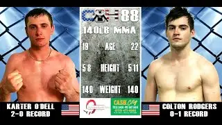 Karter O'Dell vs Colton Rodgers COH 88