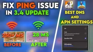 How to Fix high Ping in Bgmi / Pubg Mobile 🔥 Fix High Ping in Bgmi | How to Solve high Ping Issue