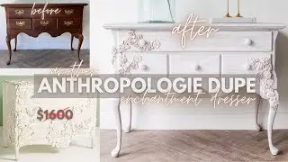 Anthropologie DIY \\ My Enchantment Dresser \\ Furniture Makeover