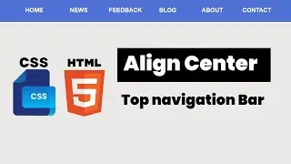 Creating a Sleek Centered Navigation Menu with HTML and CSS