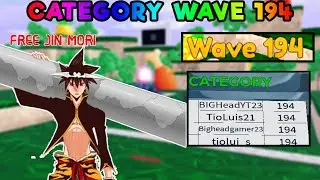 Como Fazer Infinite Wave 194 Category *JIN MORI Free* no ALL STAR TOWER DEFENSE