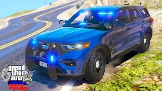 Wild Police Chase With A SHOCKING Ending In GTA 5 RP