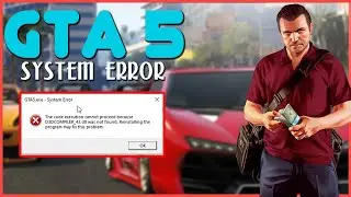 How To Fix GTA5.exe System Error D3DOMILER 43.DLL - gta 5 system error d3dcompiler_43.dll-Tech Wafi