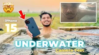 iPhone 15 water test 🤯 | shocking results | underwater camera test | devhr71