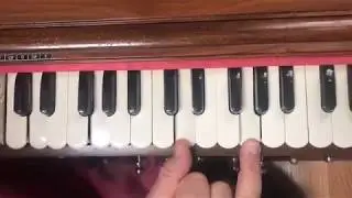 Джая Радха Мадхава бхаджан. Аккорды для гармошки. Harmonium class bhajan Jaya Radha Madhava. Simple