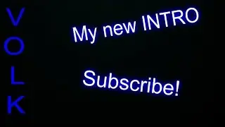 My new intro