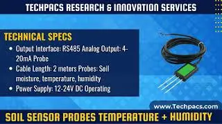 Soil Sensor Probes Temperature + Humidity