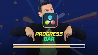 How To Make Progress Bar In Davinci Resolve 18