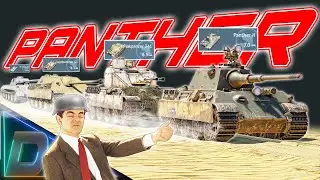 EVERY PANTHER in WAR THUNDER (colorised) PART 1