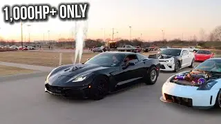 My First TX2K Meet! 1000+HP Cars SHUT DOWN the Meet! *Underground Racing*