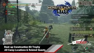 MH Rise - All Camps Locations & Related Quests (Plus Resources Locations)