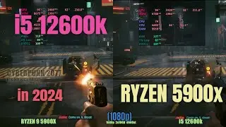 I5 12600k vs Ryzen 5900x in 2024