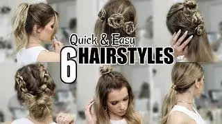 6 QUICK & EASY HEATLESS HAIRSTYLES You NEED to Know this SUMMER!