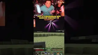 I beat HARDCORE Minecraft 🥳🎉