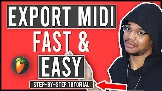 How To Save MIDI Files In FL Studio 20 (Export MIDI Files FAST & EASY)