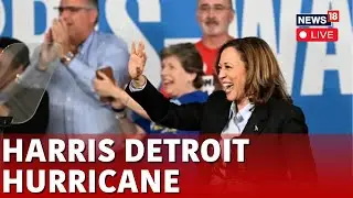 Kamala Harris Detroit Rally LIVE | Harris Outlines Vision in Detroit Rally | US Election 2024 N18G