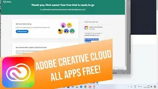 How to Get Adobe Creative Cloud All Apps for FREE Lifetime License | No Credit Card Required