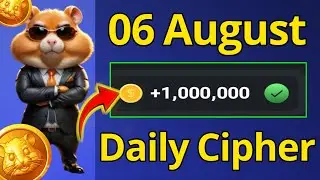 Hamster Kombat Daily Cipher Today | Daily Cipher Hamster Kombat Today bangla | daily cipher