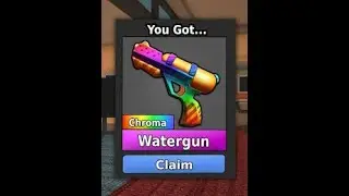 I got New Chroma  WaterGun On Murder Mystery 2 !