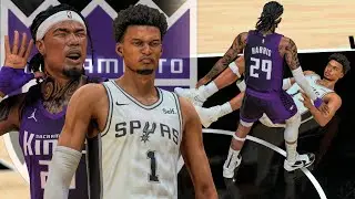 NBA 2K24 MyCAREER - DUNKED ON WEMBANYAMA TWICE!! BROKE THE ASSIST RECORD!