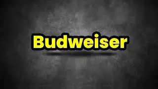 Budweiser Pronunciation | How To Say Budweiser