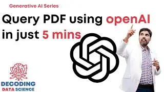Learn How To Query Pdf using Langchain Open AI in 5 min