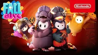 Fall Guys - Godzilla Gameplay Trailer - Nintendo Switch