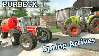 TIME TO DRILL FREE FERTILISER | Purbeck | FARMING SIMULATOR 22 - Episode 14