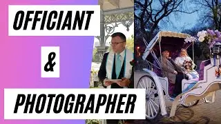 The Perfect Pair: Wedding Officiant & Photographer for your Central Park Wedding.