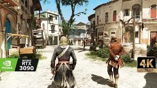 [4K] AC Black Flag RTX 3090 - RAYTRACING - Beyond all Limits - ULTRA GRAPHICS showcase gameplay 2022