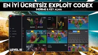 ROBLOX EN İYİ ÜCRETSİZ KEYSİZ EXPLOİT CODEX İNDİRİLİR & KULLANILIR ? | Roblox Free Level 7 Exploit