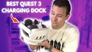 BEST QUEST 3 CHARGING DOCK - PrismXR Carina D1 - Better & Cheaper Than Meta Original!