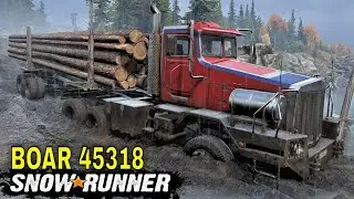 SNOWRUNNER PHASE 3 BOAR 45318 FIRST LOOK OUT ON PTS