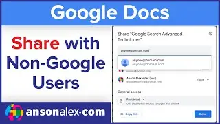 How to Share Google Docs with Non-Google Users