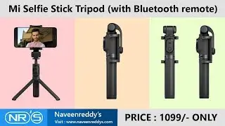 Mi selfie stick tripod review | Bluetooth selfie stick