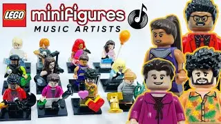 LEGO Music Artists Collectible Minifigure Series CMF| The Weeknd Taylor Swift Harry Styles Bad Bunny