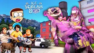 Ice Scream 8 Final Chapter - True Ending | Shiva and kanzo Gameplay