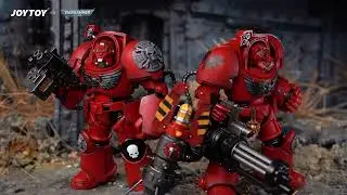 JOYTOY 1/18 Warhammer 40K Blood Angels Terminator Squad