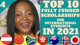 Top 10 Fully-funded scholarships for international students in 2021 (Apply  now) #scholarships2021
